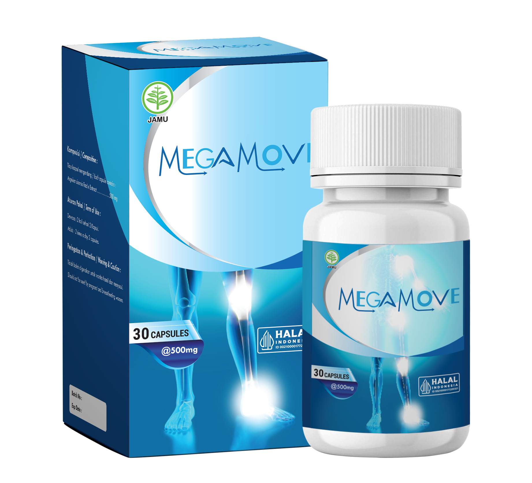 Megamove – suplemen kesehatan sendi alami